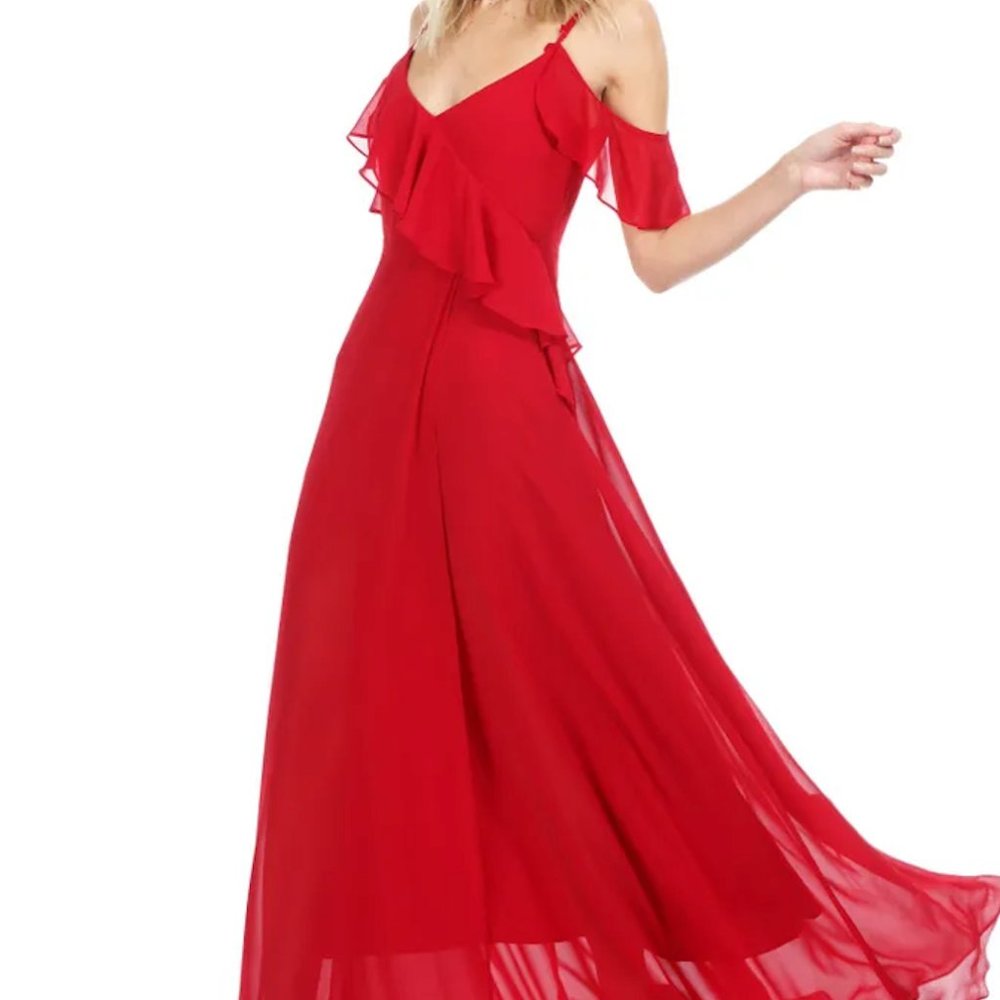NWT YUMI KIM Rouge/Because of You Maxi Dress, Size Small, in Red/Rouge